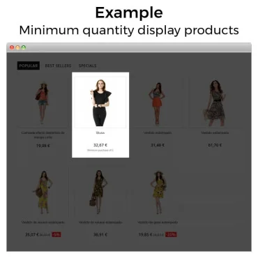 ماژول حداقل، حداکثر تعداد محصول در سبد خرید پرستاشاپ