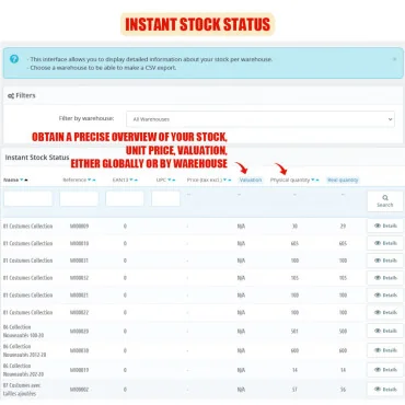 ماژول مدیریت انبار پرستاشاپ WK