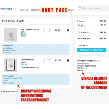 ماژول مدیریت انبار پرستاشاپ WK