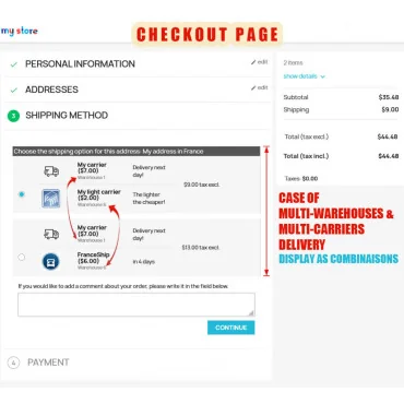 ماژول مدیریت انبار پرستاشاپ WK