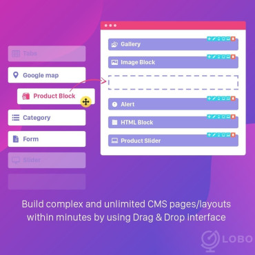 ماژول ساخت صفحه CMS پیشرفته پرستاشاپ