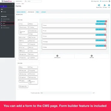 ماژول ساخت صفحه CMS پیشرفته پرستاشاپ