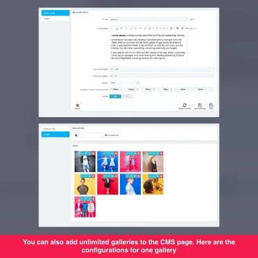 ماژول ساخت صفحه CMS پیشرفته پرستاشاپ