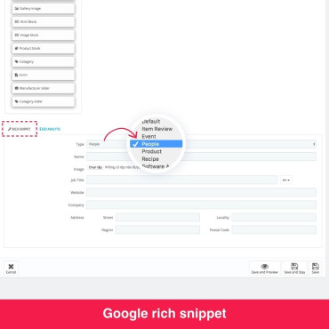 ماژول ساخت صفحه CMS پیشرفته پرستاشاپ