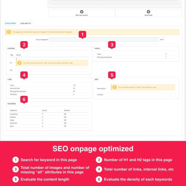 ماژول ساخت صفحه CMS پیشرفته پرستاشاپ