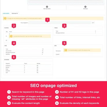 ماژول ساخت صفحه CMS پیشرفته پرستاشاپ