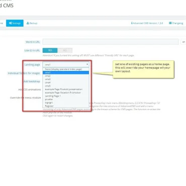 ماژول ساخت لندیگ پیج حرفه ای پرستاشاپ