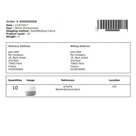 ماژول آماده سازی سفارش پرستاشاپ با بارکد اسکنر