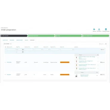 ماژول آماده سازی سفارش پرستاشاپ با بارکد اسکنر