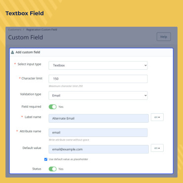 ماژول فیلد سفارشی ثبت نام پرستاشاپ Custom Registration Fields