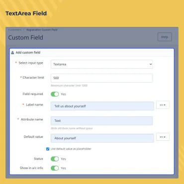 ماژول فیلد سفارشی ثبت نام پرستاشاپ Custom Registration Fields