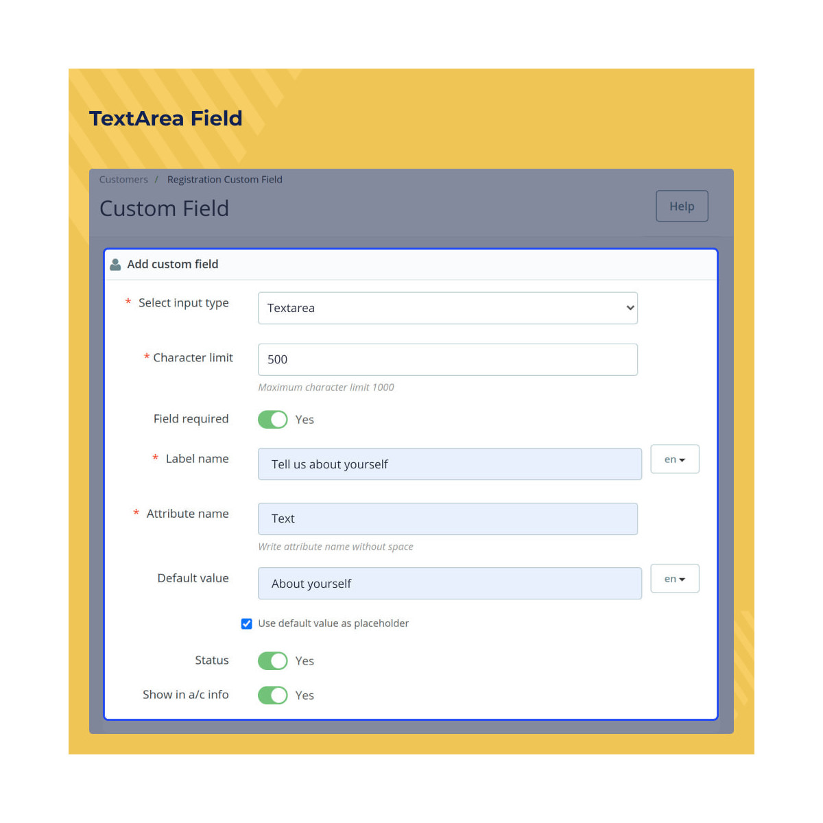ماژول فیلد سفارشی ثبت نام پرستاشاپ Custom Registration Fields