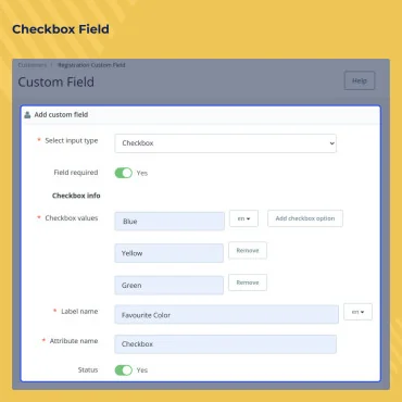 ماژول فیلد سفارشی ثبت نام پرستاشاپ Custom Registration Fields