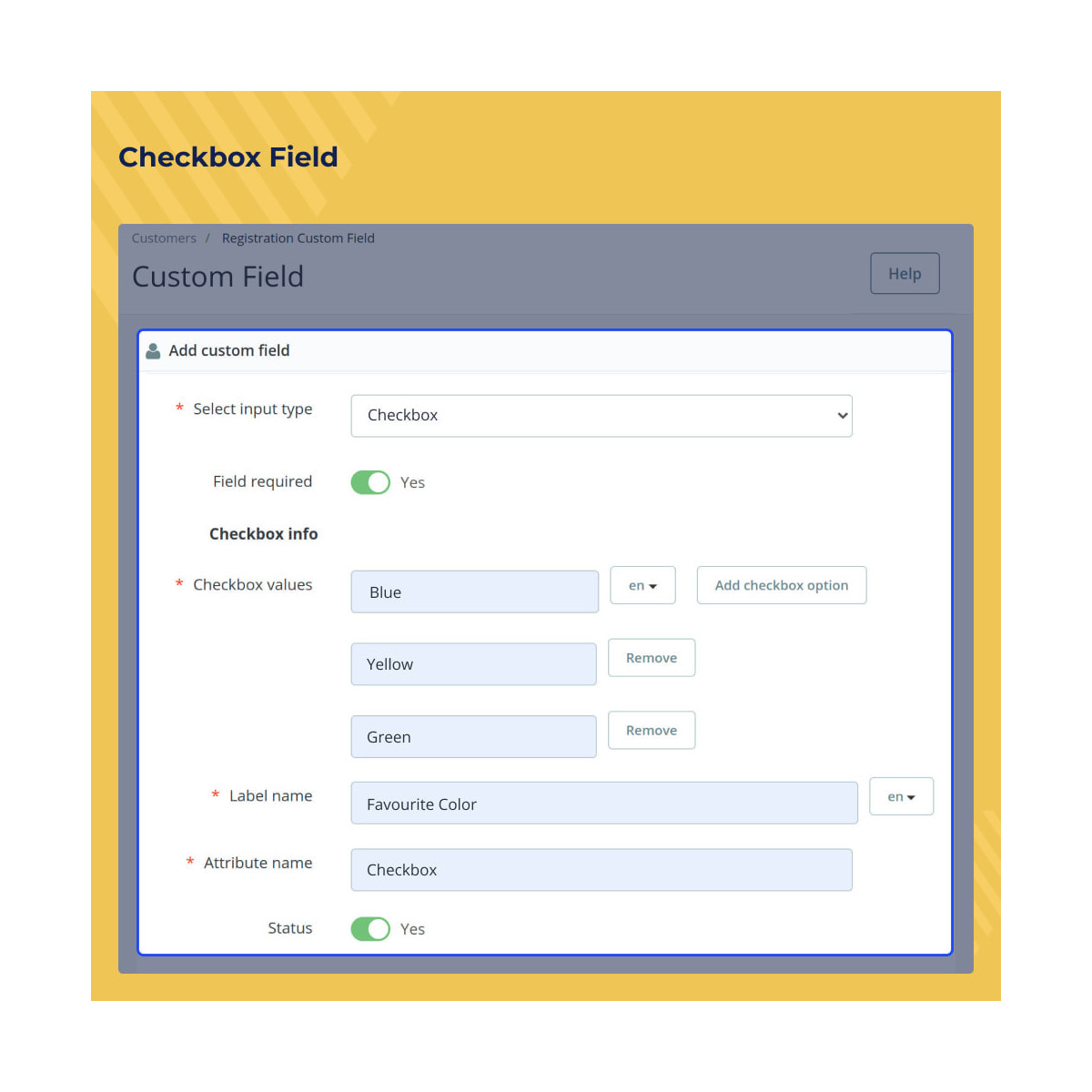 ماژول فیلد سفارشی ثبت نام پرستاشاپ Custom Registration Fields