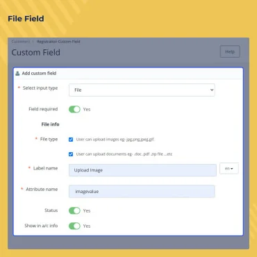 ماژول فیلد سفارشی ثبت نام پرستاشاپ Custom Registration Fields
