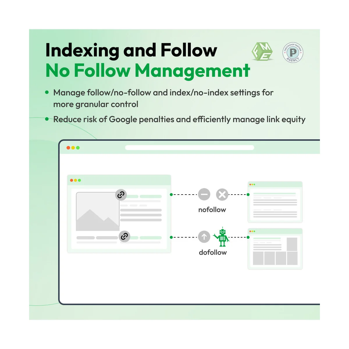 ماژول ایندکس سئوی پرستاشاپ - سئو اکسپرت FME
