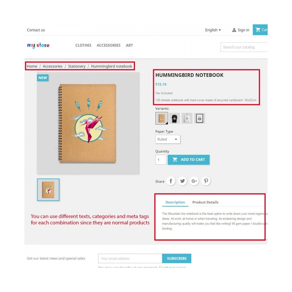 ماژول محصولات به‌ عنوان ترکیب‌ مجازی پرستاشاپ – اتصال محصولات به هم