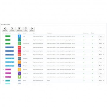 ماژول پرستاشاپی طراحی فوتر حرفه ای Big Footer