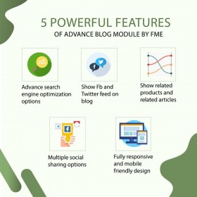 ماژول بلاگ پرستاشاپ شرکت FME