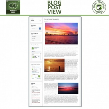 ماژول بلاگ پرستاشاپ شرکت FME