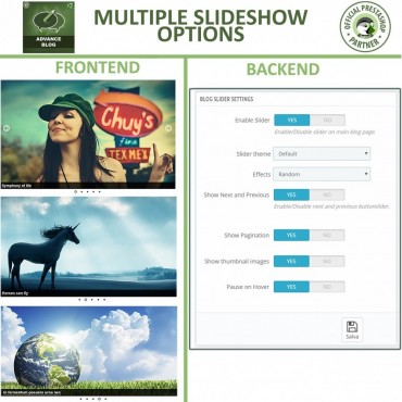 ماژول بلاگ پرستاشاپ شرکت FME