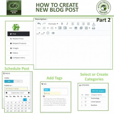 ماژول بلاگ پرستاشاپ شرکت FME