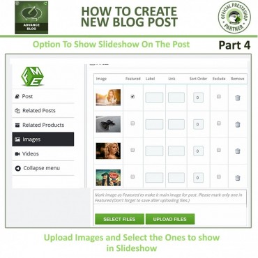 ماژول بلاگ پرستاشاپ شرکت FME
