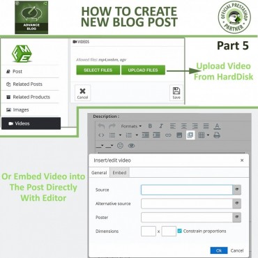 ماژول بلاگ پرستاشاپ شرکت FME