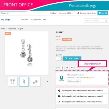 ماژول چند فروشندگی پرستاشاپ Marketplace Builder Module کاری از شرکت ETS Soft