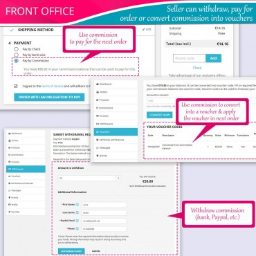 ماژول چند فروشندگی پرستاشاپ Marketplace Builder Module کاری از شرکت ETS Soft