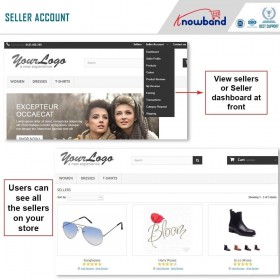 ماژول چند فروشندگی پرستاشاپ - Multi Vendor Marketplace