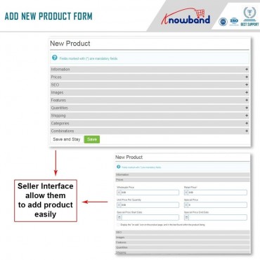 ماژول چند فروشندگی پرستاشاپ - Multi Vendor Marketplace