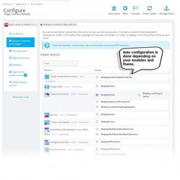 ماژول پرستاشاپ Page Cache Ultimate ، افزونه بهینه سازی و افزایش سرعت