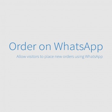 Order on WhatsApp Module ماژول سفارش گذاری در واتساپ پرستاشاپ