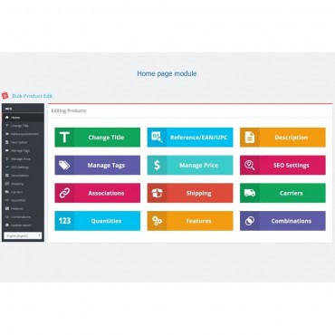 ماژول بینظیر ویرایش انبوه کاتالوگ محصولات پرستاشاپ