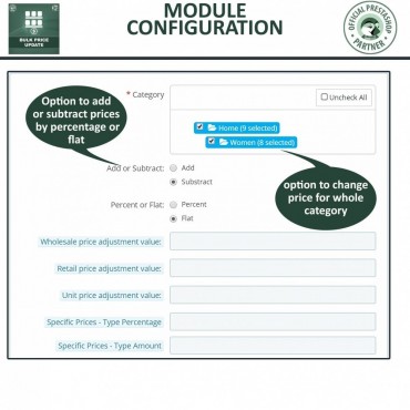 جدیدترین نسخه ماژول بروزرسانی انبوه قیمت های پرستاشاپ