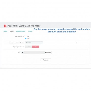 ماژول بروزرسانی انبوه مقدار و قیمت محصولات + قابلیت ویرایش زنده