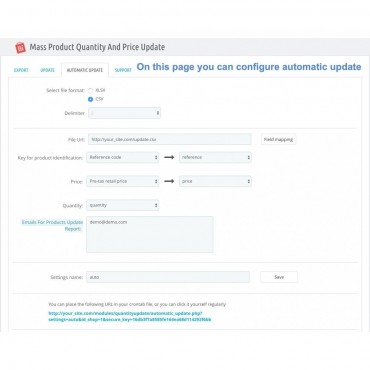 ماژول بروزرسانی انبوه مقدار و قیمت محصولات + قابلیت ویرایش زنده