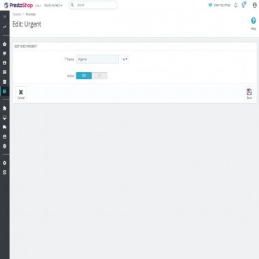 ماژول ثبت تیکت پرستاشاپ - Cetasko سیستم پشتیبانی و ثبت تیکت پرستاشاپ