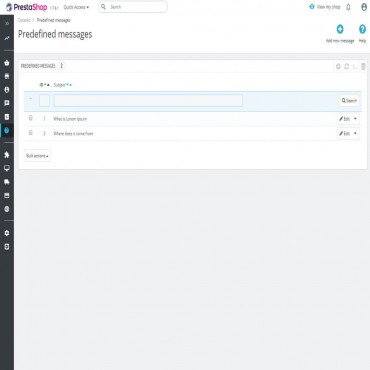 ماژول ثبت تیکت پرستاشاپ - Cetasko سیستم پشتیبانی و ثبت تیکت پرستاشاپ