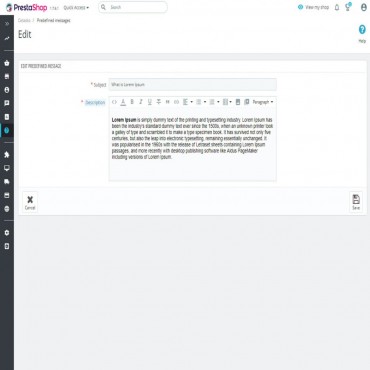 ماژول ثبت تیکت پرستاشاپ - Cetasko سیستم پشتیبانی و ثبت تیکت پرستاشاپ