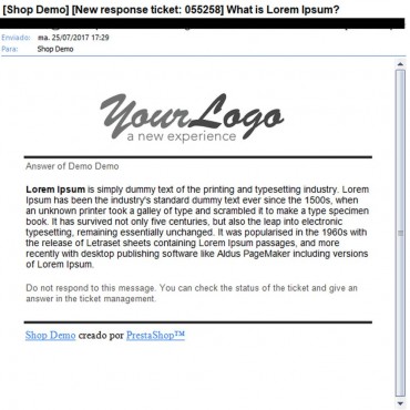 ماژول ثبت تیکت پرستاشاپ - Cetasko سیستم پشتیبانی و ثبت تیکت پرستاشاپ