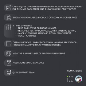 ماژول افزودن فیلد دلخواه پرستاشاپ کاری از شرکت 202 ایکامرس