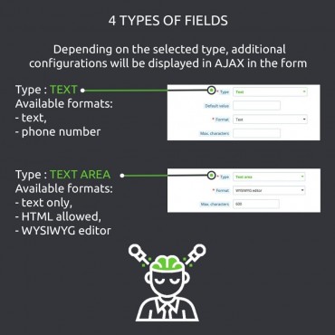 ماژول افزودن فیلد دلخواه پرستاشاپ کاری از شرکت 202 ایکامرس