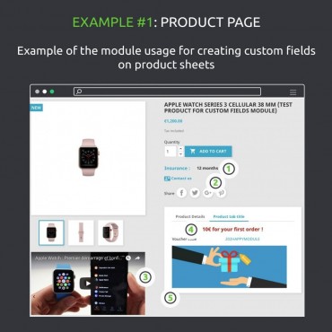 ماژول افزودن فیلد دلخواه پرستاشاپ کاری از شرکت 202 ایکامرس