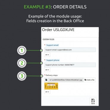 ماژول افزودن فیلد دلخواه پرستاشاپ کاری از شرکت 202 ایکامرس