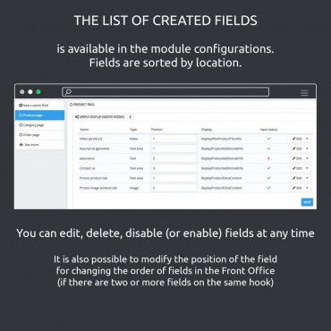 ماژول افزودن فیلد دلخواه پرستاشاپ کاری از شرکت 202 ایکامرس