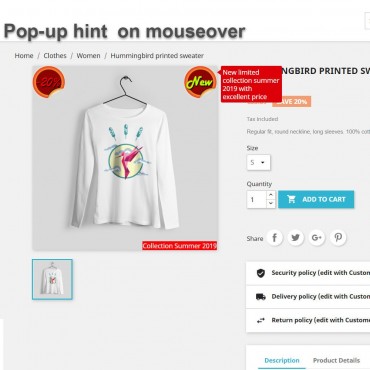 ماژول برچسب پرستاشاپ - افزونه درج لیبل بر روی محصولات