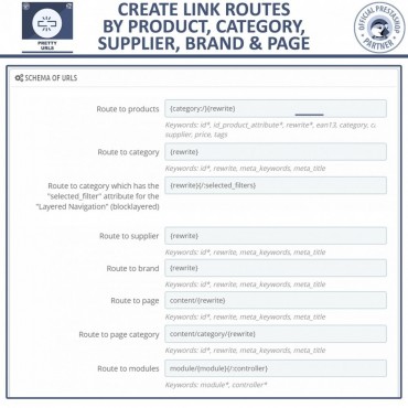 ماژول کوتاه سازی آدرس های اینترنتی در پرستاشاپ