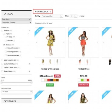 ماژول فیلتر پرستاشاپ – افزونه فیلتر نتایج جستجوی پرستاشاپ
